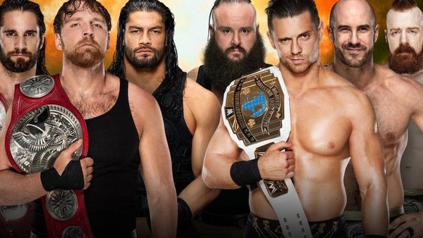 TLC The Shield The Miz The Bar Braun Strowman