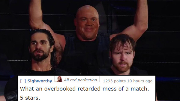WWE TLC 2017 Kurt Angle The Shield