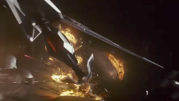 Star Wars The Last Jedi Trailer TIE Silencer Supremacy 