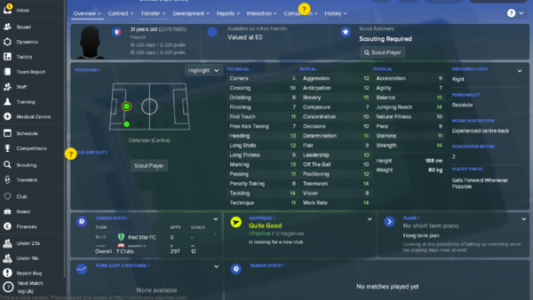 Ronald Zubar FM 2018