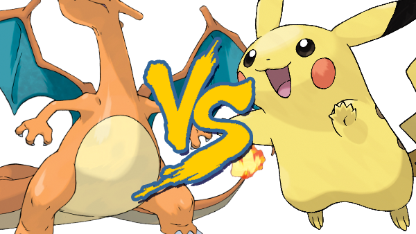 Pokemon pikachu charizard