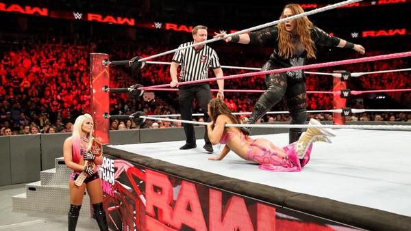 WWE Raw Oct 2 Sasha Bayley Callback