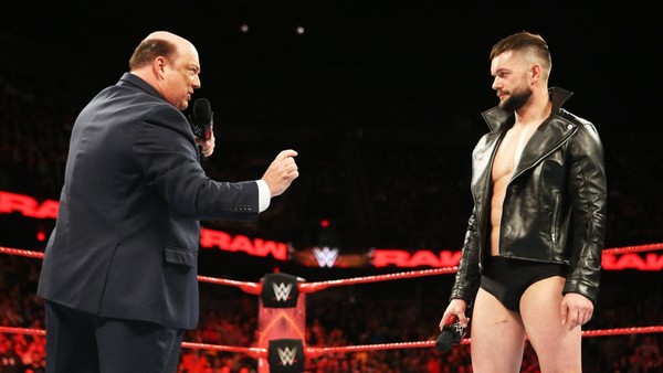 Paul Heyman Finn Balor Raw 2017