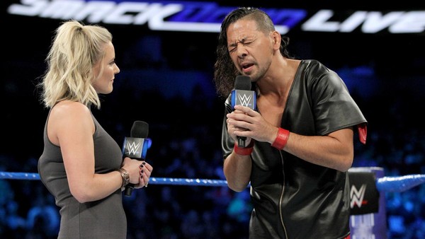 Renee Young Shinsuke  Nakamura