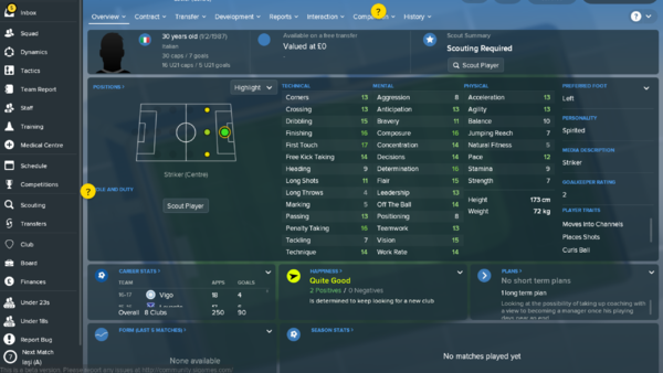 Giuseppe Rossi FM 2018