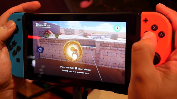 Super Mario Odyssey Handheld