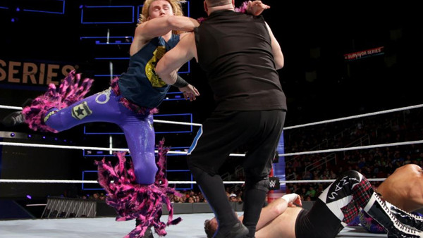 WWE Survivor Series 2017 Breezango Kevin Owens Sami Zayn