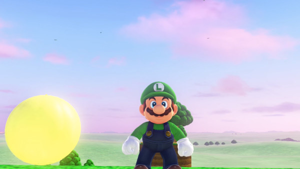 Super Mario Odyssey Luigi