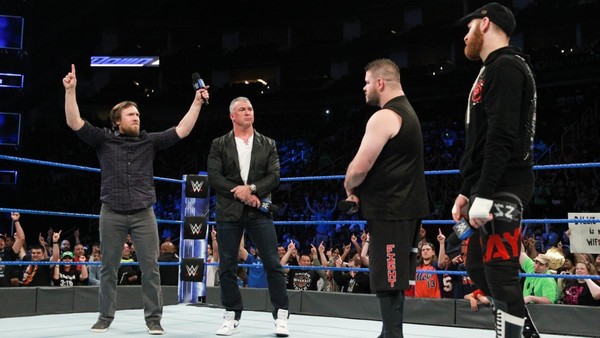 Daniel Bryan Shane McMahon Kevin Owens Sami Zayn