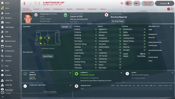 Fm 18 Matthijs De Ligt