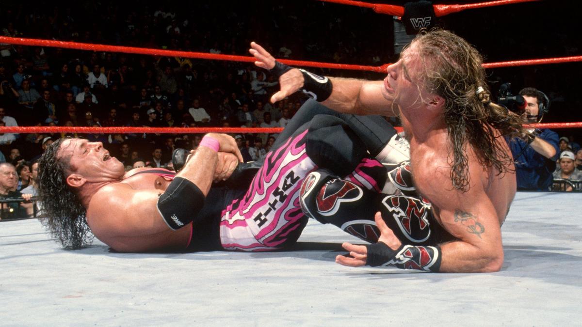 survivor series 1997 bret hart shawn michaels