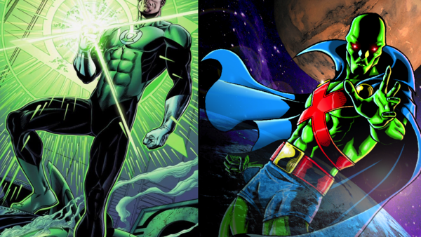 Justice League Green Lantern Martian Manhunter
