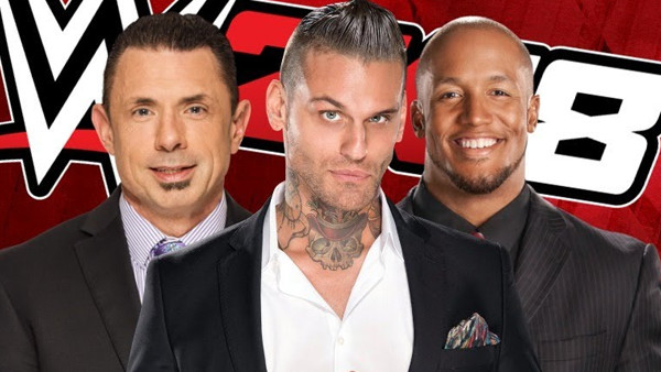 WWE 2K18 Corey Graves Byron Saxton Michael Cole
