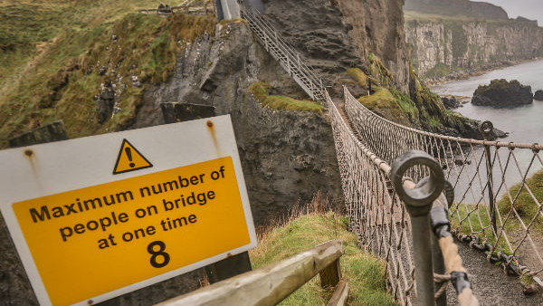 Carrick A Rede Rope Bridge