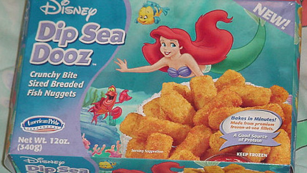 Little Mermaid Fish Nuggets