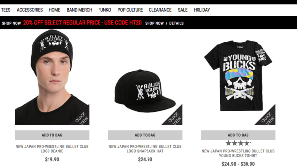 Hot Topic Bullet Club