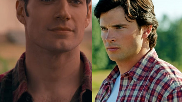 Justice League Smallville Red Plaid