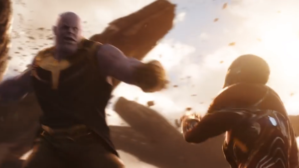Avengers Infinity War Thanos Iron Man