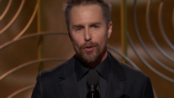 Golden Globes 2018 Sam Rockwell