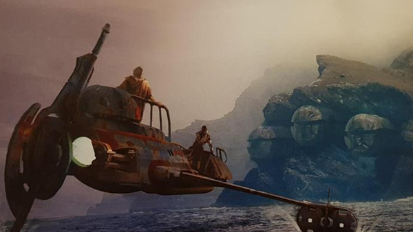 Star Wars The Last Jedi Luke Barge