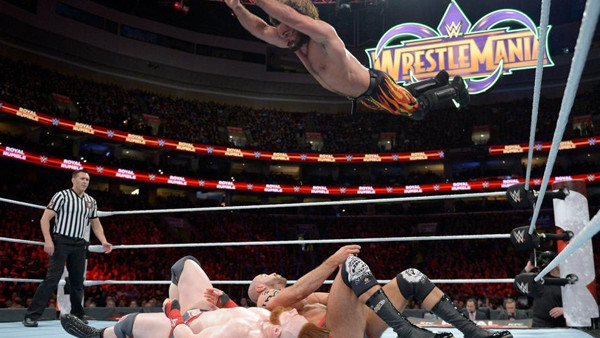 WWE Royal Rumble 2018 Seth Rollins The Bar