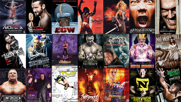 WWE PPV Posters