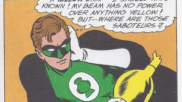 Green Lantern Yellow