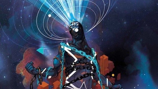 Black Bolt in chains