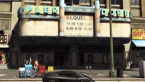 GTA V cinema