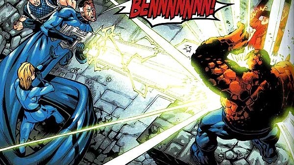 Reed Richards kills Thing