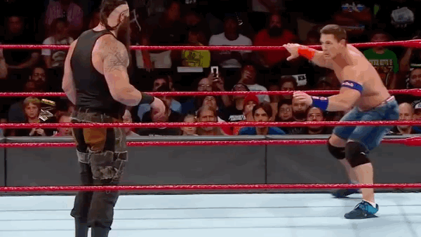 John Cena Bray Wyatt Extreme Rules 2014 STFU