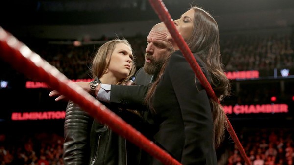 ronda rousey triple h stephanie mcmahon