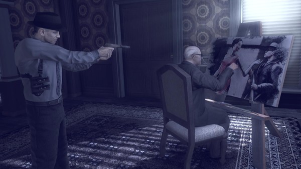 Alekhine's Gun Painting