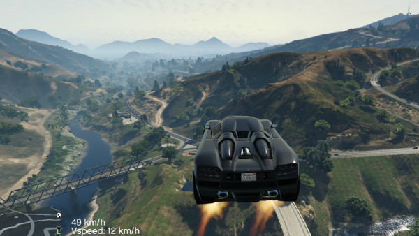 GTA 5 Online Flying Cars