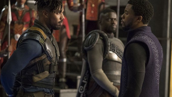 Black Panther Michael B Jordan Chadwick Boseman