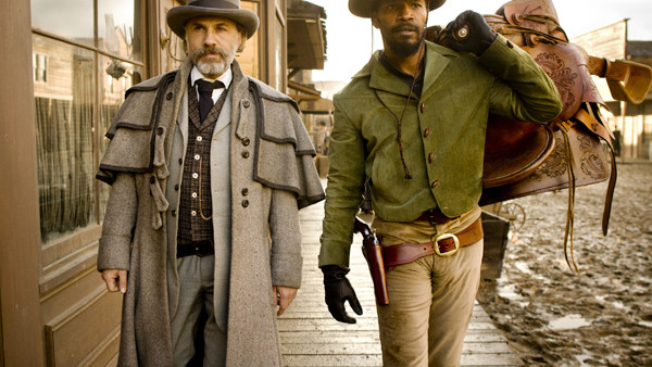 Django Unchained Jamie Foxx Christoph Waltz