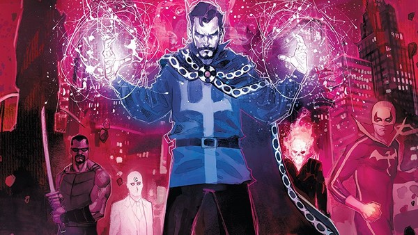 Doctor Strange Damnation Blade Moon Knight Ghost Rider Iron Fist