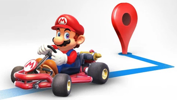 Mario Kart Google