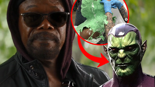 Infinity War Nick Fury Skrull