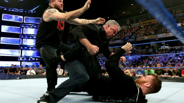 Kevin Owens Sami Zayn Shane McMahon