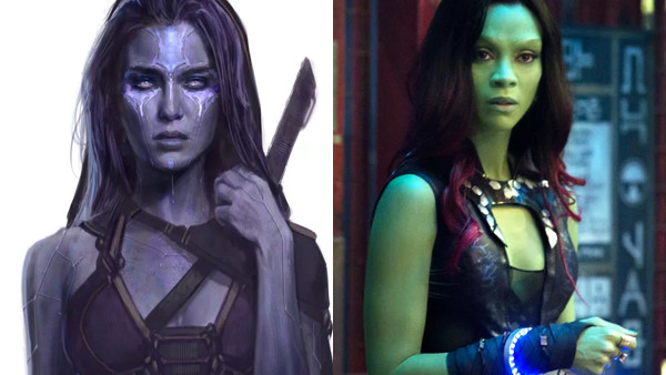 Gamora Concept Art