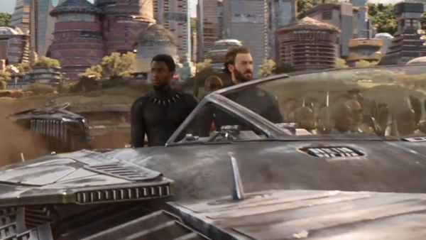 Avengers Infinity War T'Challa Captain America