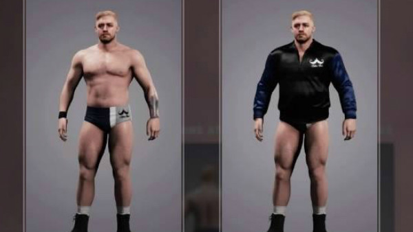 Tyler Bate WWE 2K18