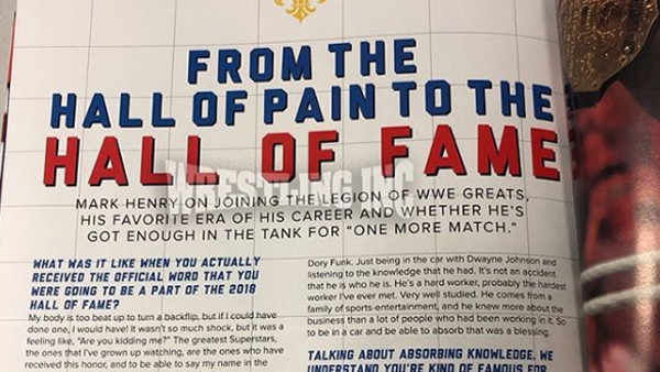 Mark Henry HOF