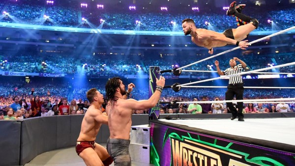 Finn Balor Seth Rollins The Miz