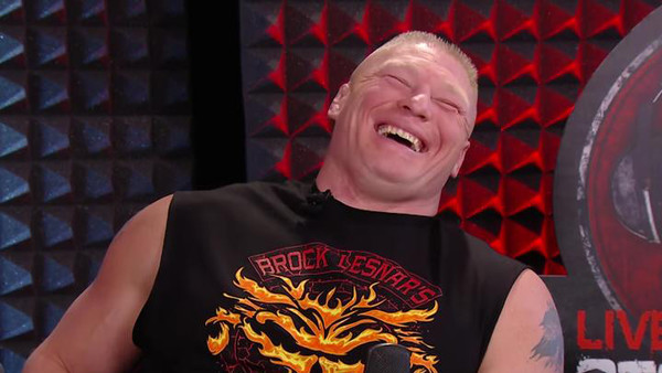 Brock Lesnar Laughing