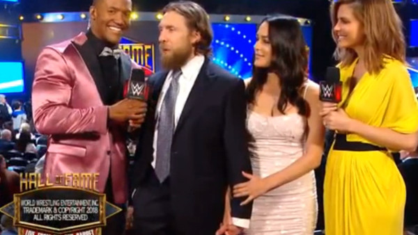 WWE Hall Of Fame 2018 Daniel Bryan Byron