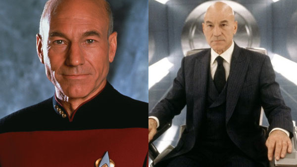 Patrick Stewart Star Trek X Men