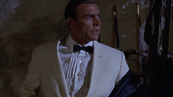 Goldfinger Sean Connery Tuxedo