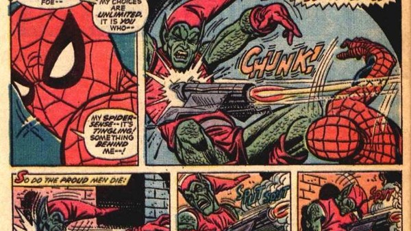 Spider-Man Green Goblin Glider Death
